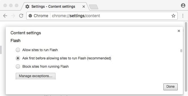 Chrome Adobe Flash Player For Mac